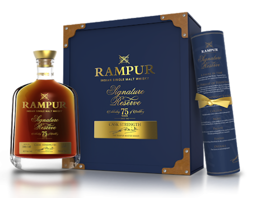 Maju Rampur Rampur 75 Year Cask Strength | Buy Indian Single Malt