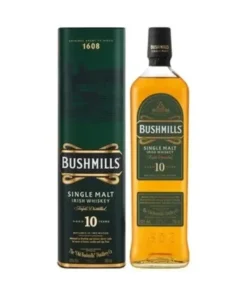 Bushmills Aged 10 Years Irish Single Malt Whiskey