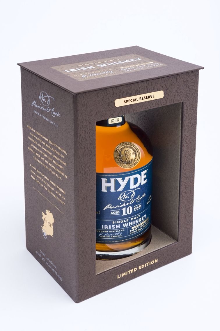 Hyde No.9 Iberian Cask Port Cask Finished Single Malt Irish Whiskey 700ml