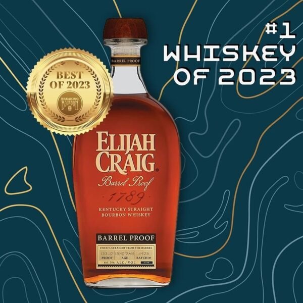 Elijah Craig Small Batch Barrel Proof  Batch C923 Kentucky Straight Bourbon Whiskey 750ml - Image 2