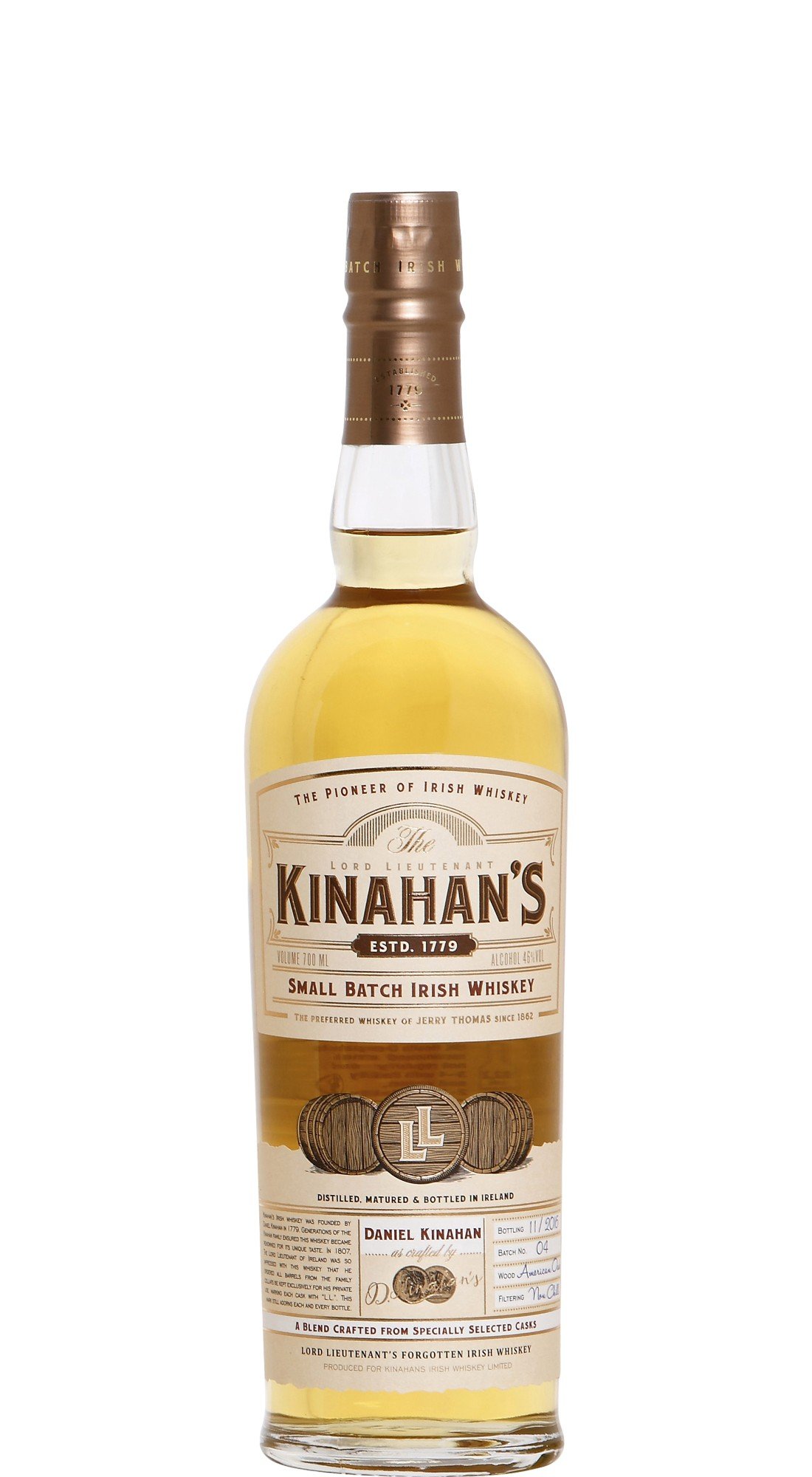 Kinahan’s Small Batch Irish Whiskey
