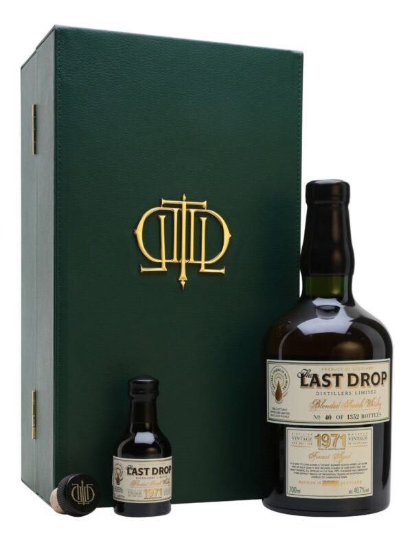 Last Drop Distillers 1971 Blended Scotch