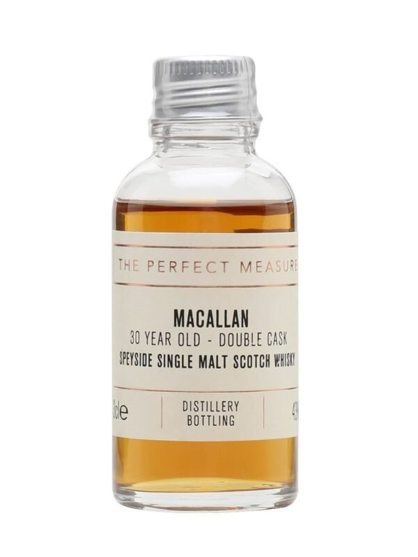 Macallan 30 Year Old Double Cask Sample