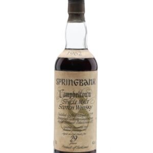 Springbank 1962