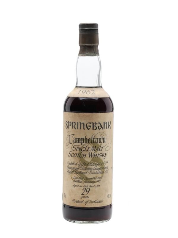 Springbank 1962