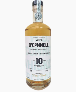 W. D. O'Connell Bourbon & Rye Series 10 Year Old Single Grain Irish Whiskey 750ml