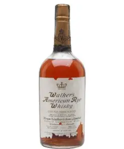 Walker's American Rye Whisky 1925
