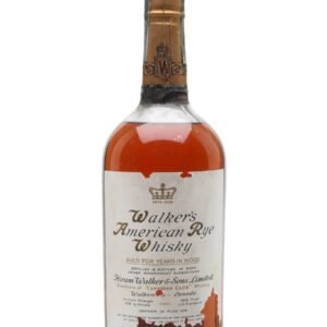 Walker's American Rye Whisky 1925