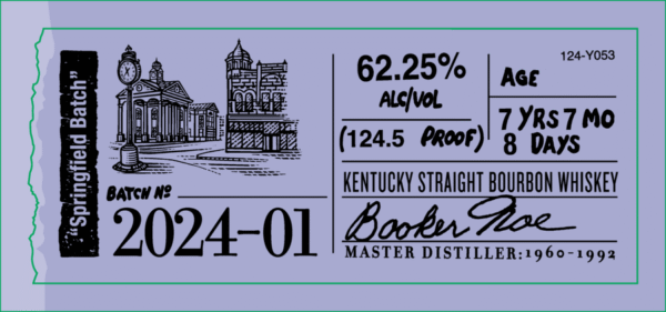Booker's 2024-01 Springfield Batch Bourbon Whiskey 750ml - Image 2