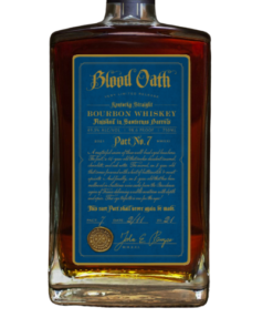 Blood Oath Kentucky Straight Bourbon Whiskey Pact No. 7 750ml