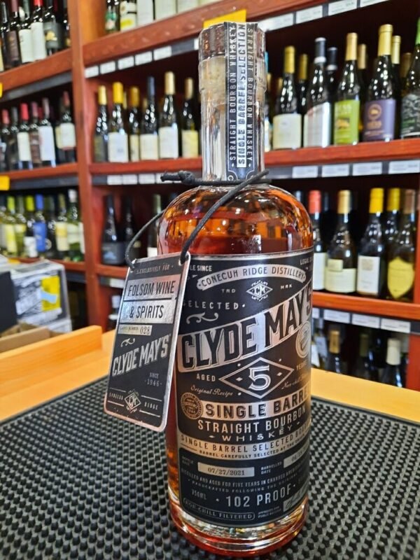 Clyde May's Single Barrel 5 Year Old Straight Bourbon Whiskey 750ml - Image 2