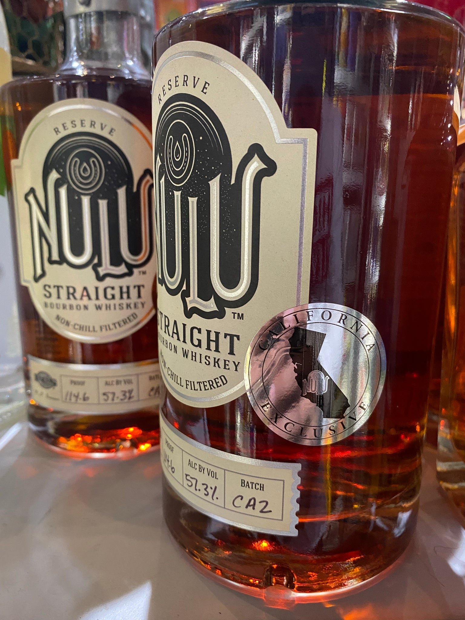 Nulu Single Barrel Straight Bourbon Whiskey 750ml - Image 2