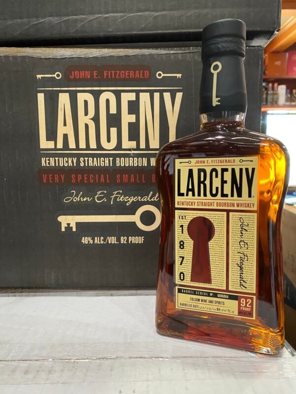 John E. Fitzgerald Larceny Private Select Single Barrel Store Pick by Folsom Wine & Spirits  Bourbon Whiskey 750ml - Image 2