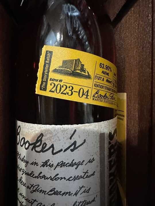 Booker's Storyteller Batch 2023-04 Kentucky Straight Bourbon Whiskey 750ml - Image 2