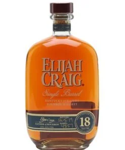 Elijah Craig 18 Year Old Single Barrel Bourbon Whiskey 750ml