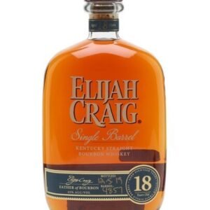 Elijah Craig 18 Year Old Single Barrel Bourbon Whiskey 750ml