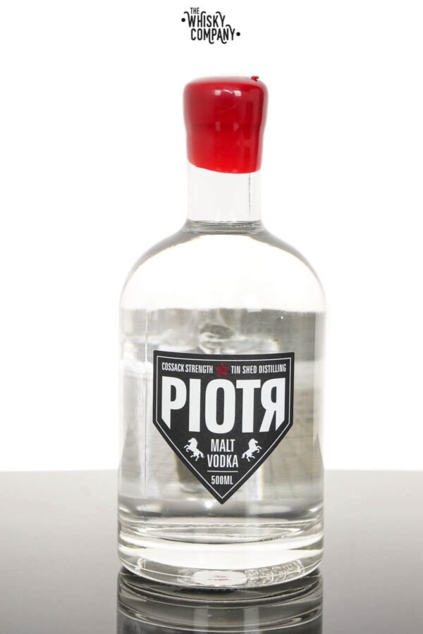 Tin Shed Distilling Piotr Australian Malt Vodka – Cossack Strength (500ml)